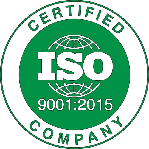 ISO 9001:2015 Certified Company